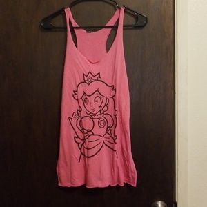 Princess peach racerback tank top
